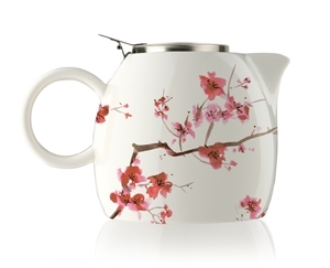 普格陶瓷茶壺 - 櫻花 Cherry Blossoms